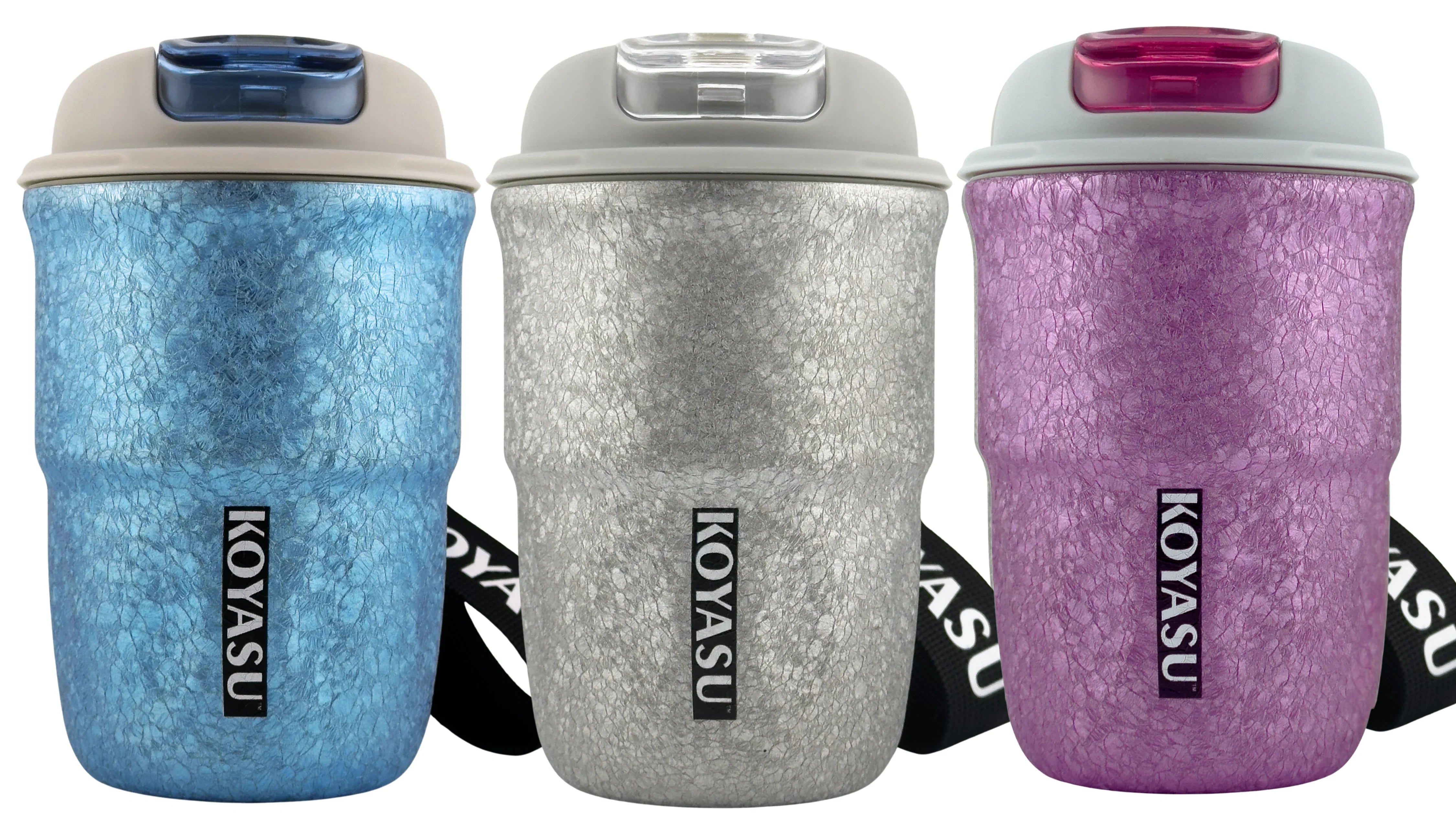 KOYASU Titanium Mug 12oz – Titanium Lined, Lightweight, Vacuum-Insulated