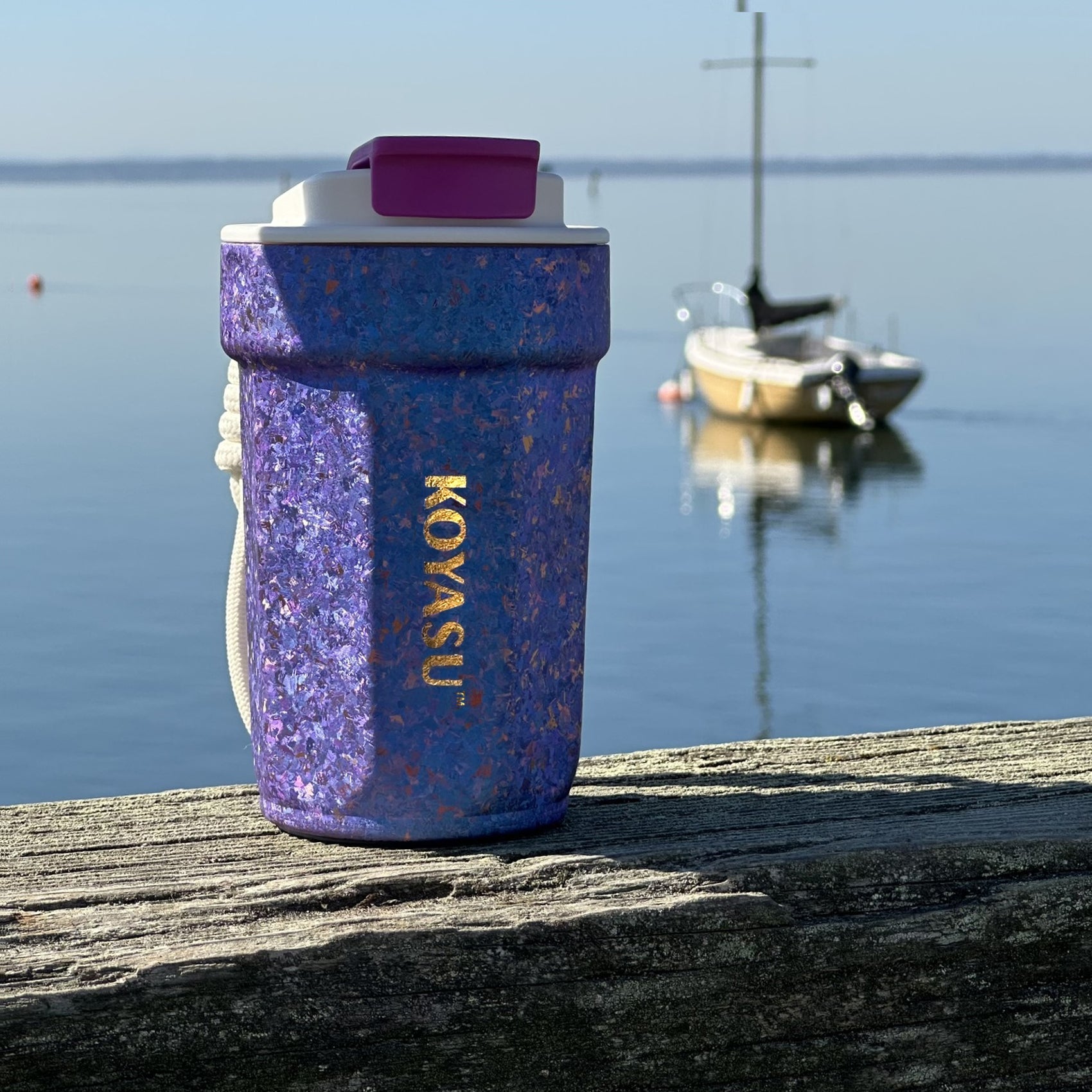 KOYASU® Prime 12oz Pure Titanium Tumbler